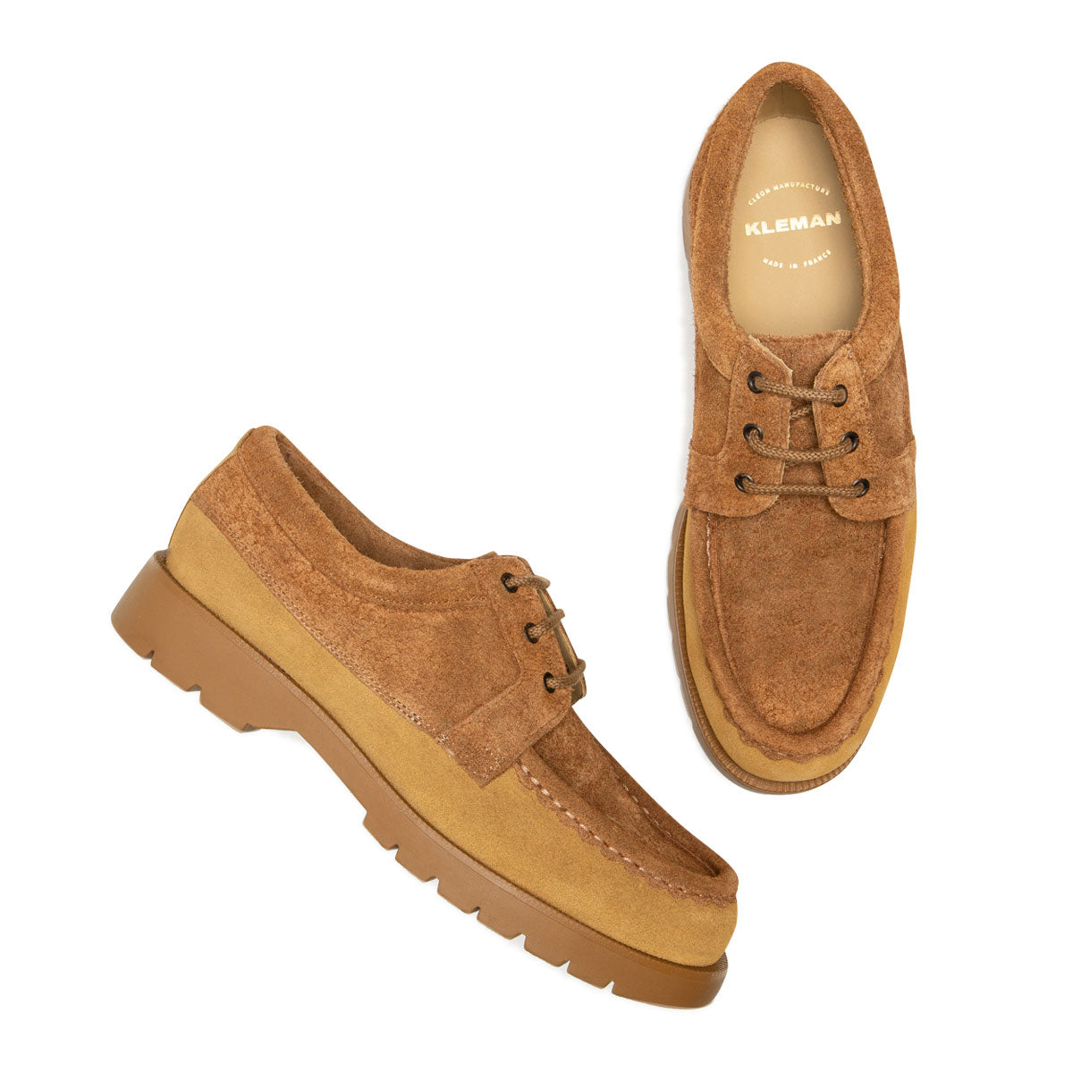 ALFAN VV2 BROWN DERBIES-RICHELIEU
