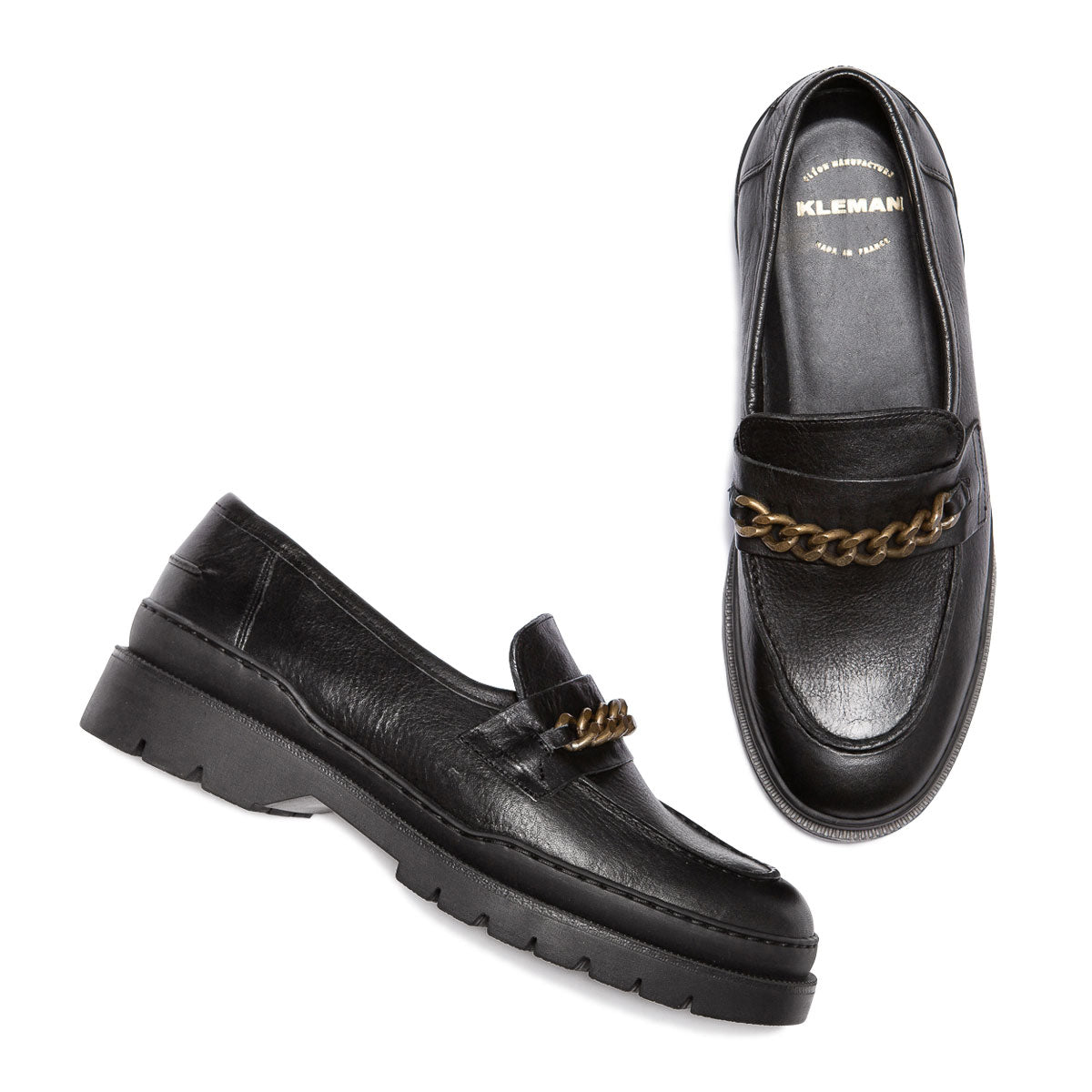 ACCORE 2 VGT BLACK BOAT SHOES