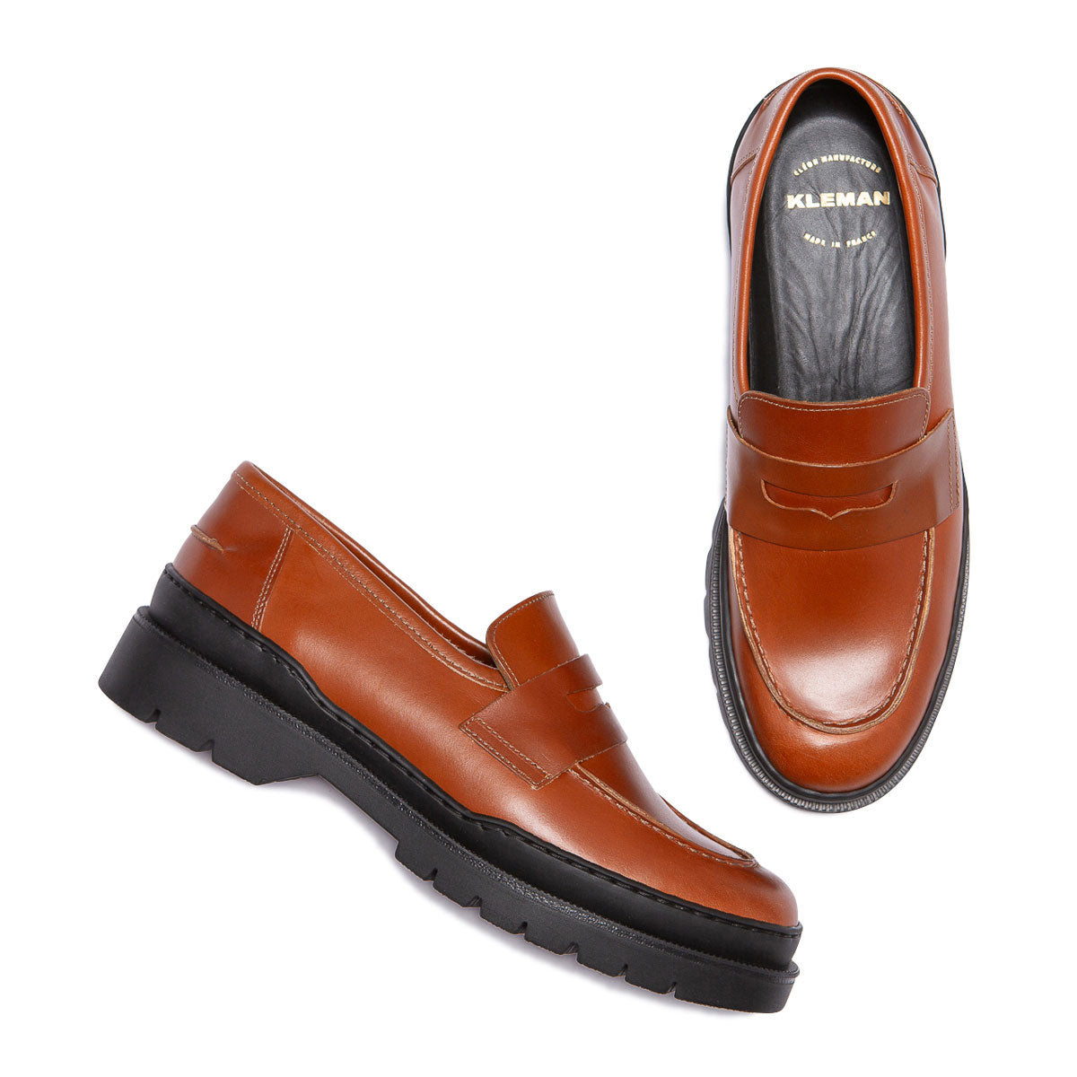ACCORE M VGT BROWN BOAT SHOES
