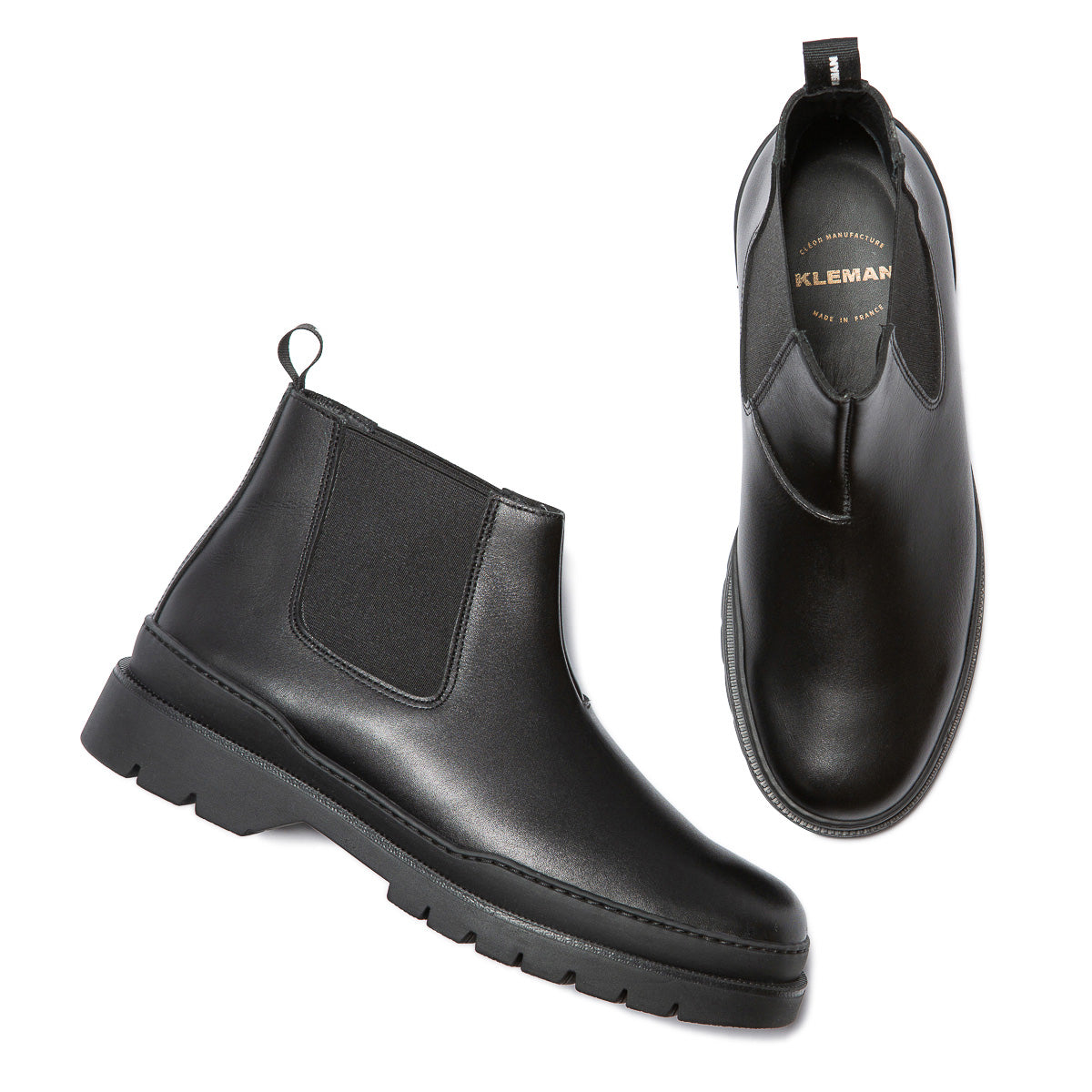 BOOTS-BOTTINE ESCADRON NOIR