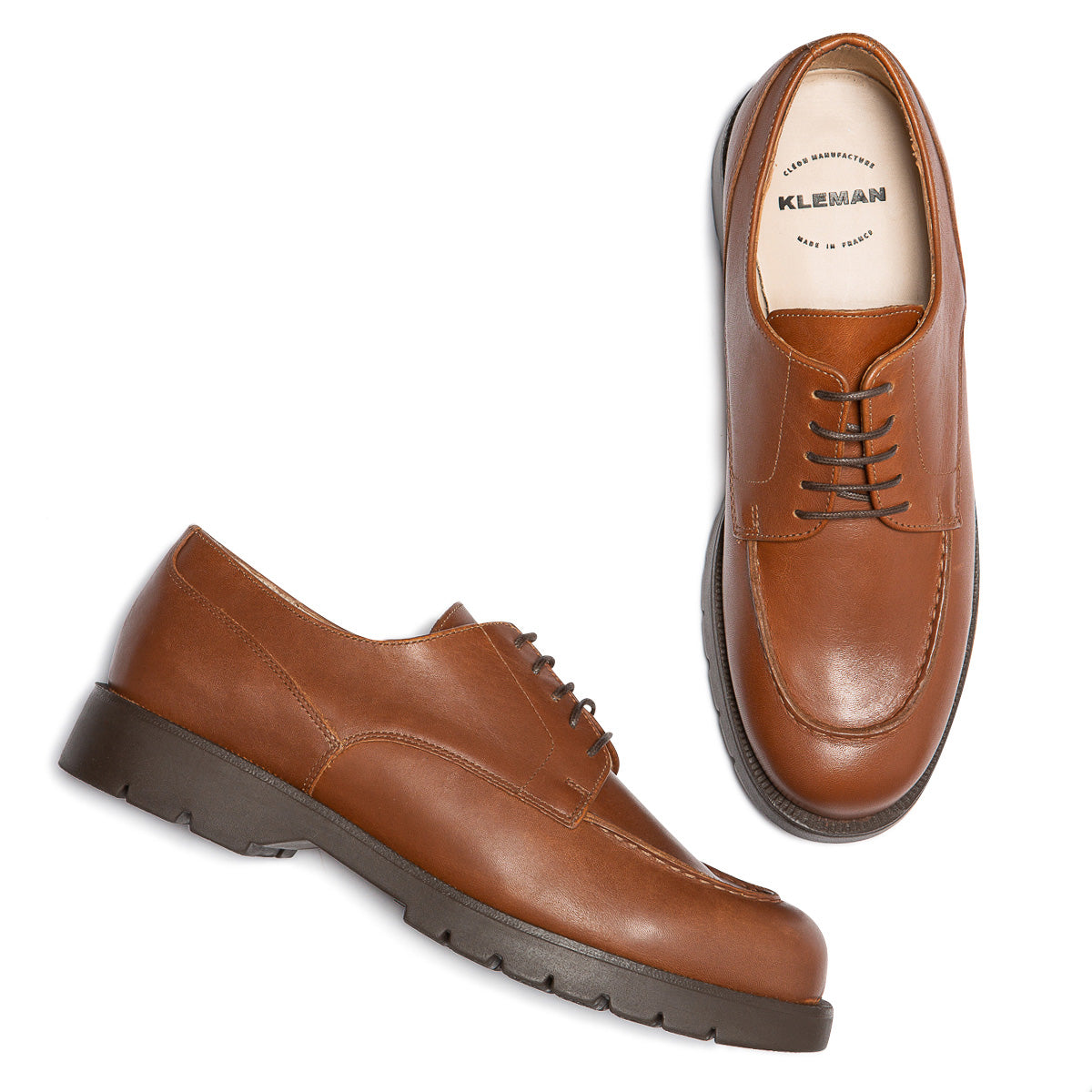 FRODAN OAK 2 BROWN RICHELIEU DERBIES