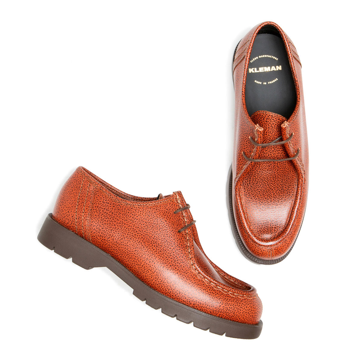 PADROR B VGT BROWN DERBIES-RICHELIEU