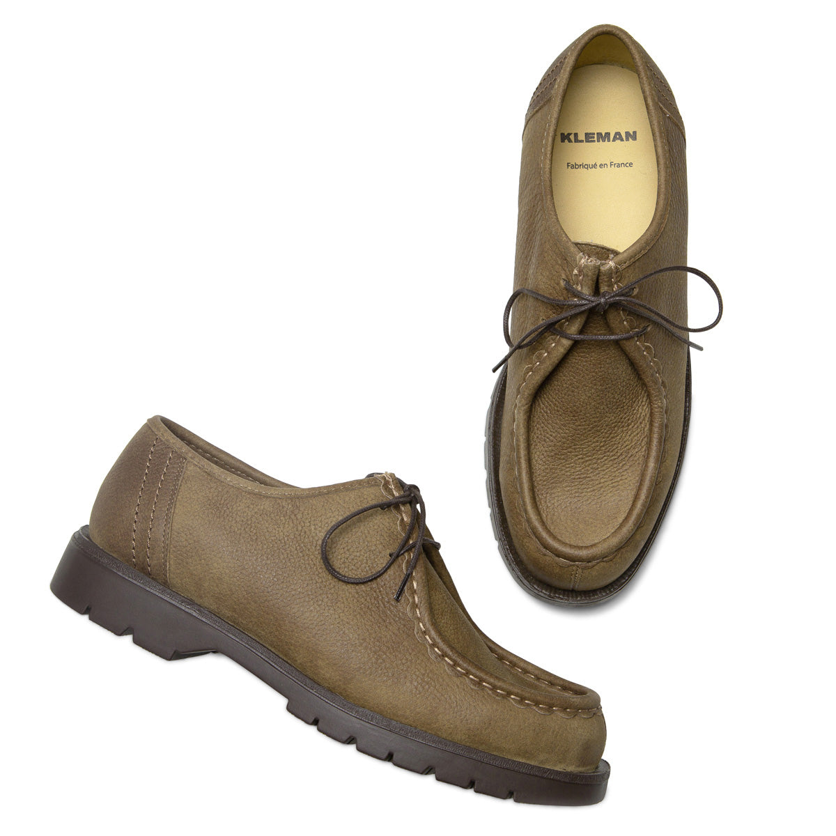 PADROR BROWN RICHELIEU DERBIES