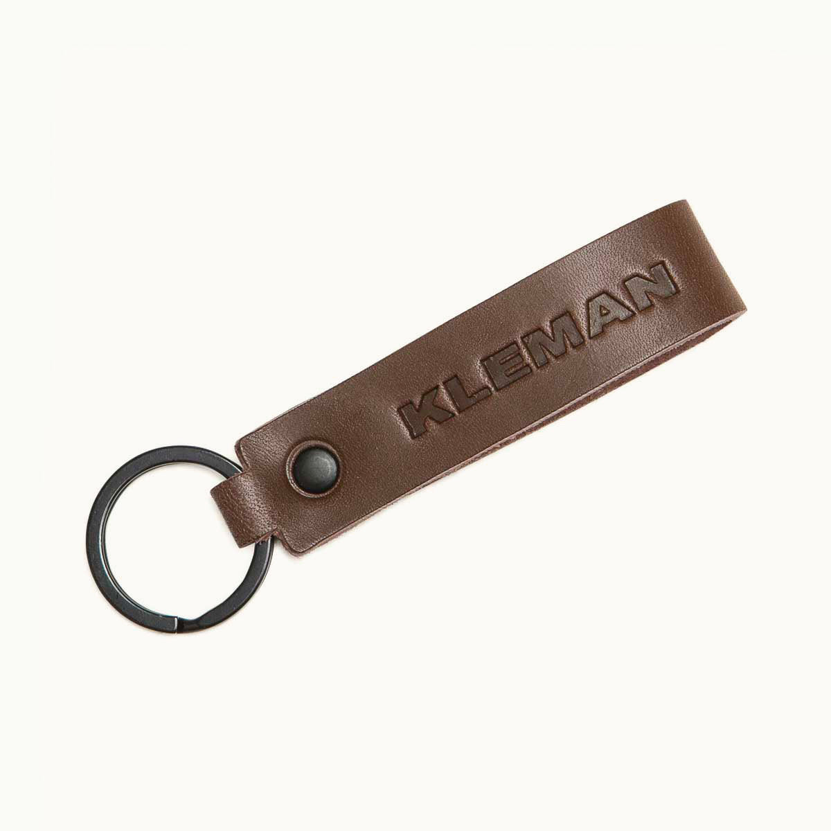 BROWN KEY RING