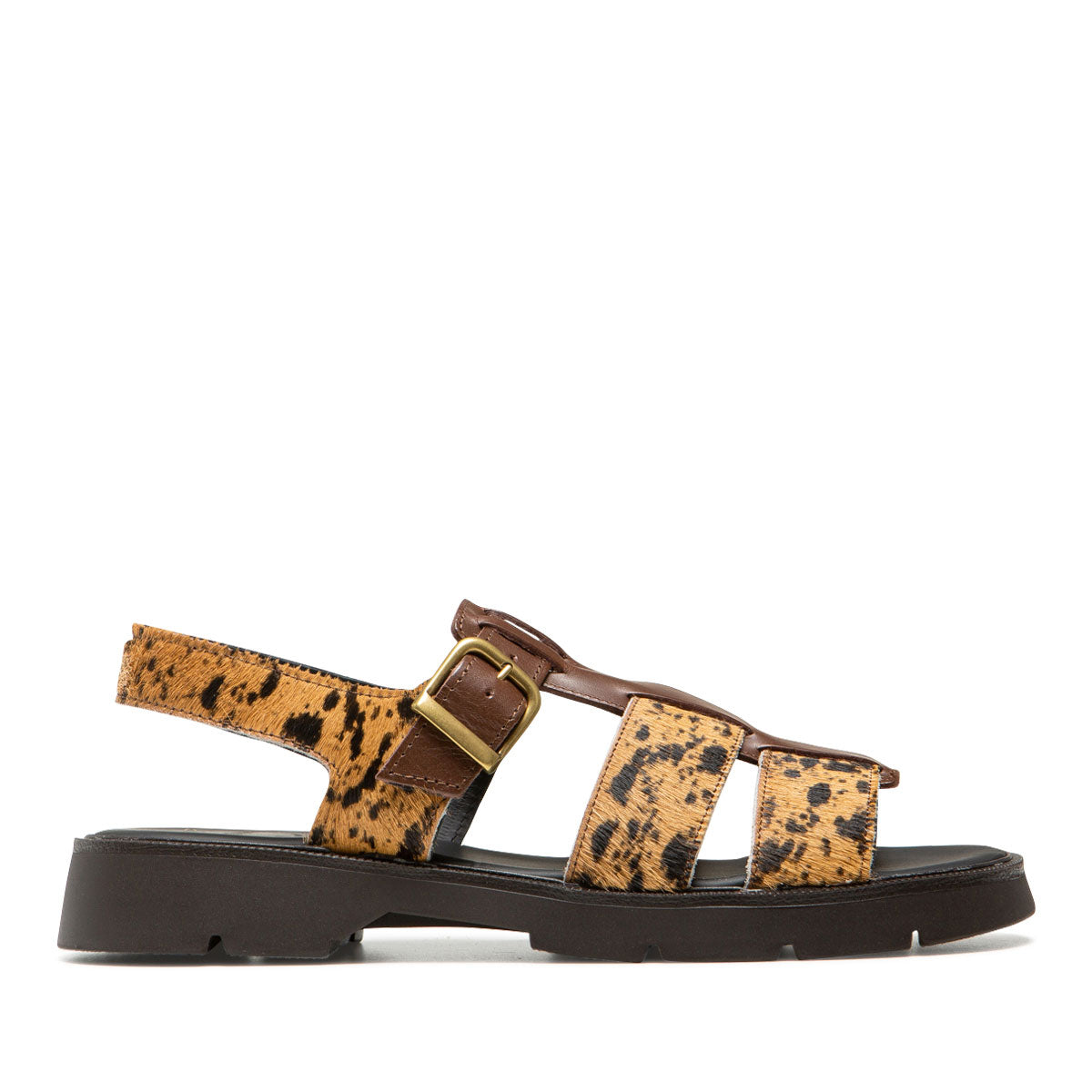 SANDAL-NUPIEDS BALLAST HC BROWN