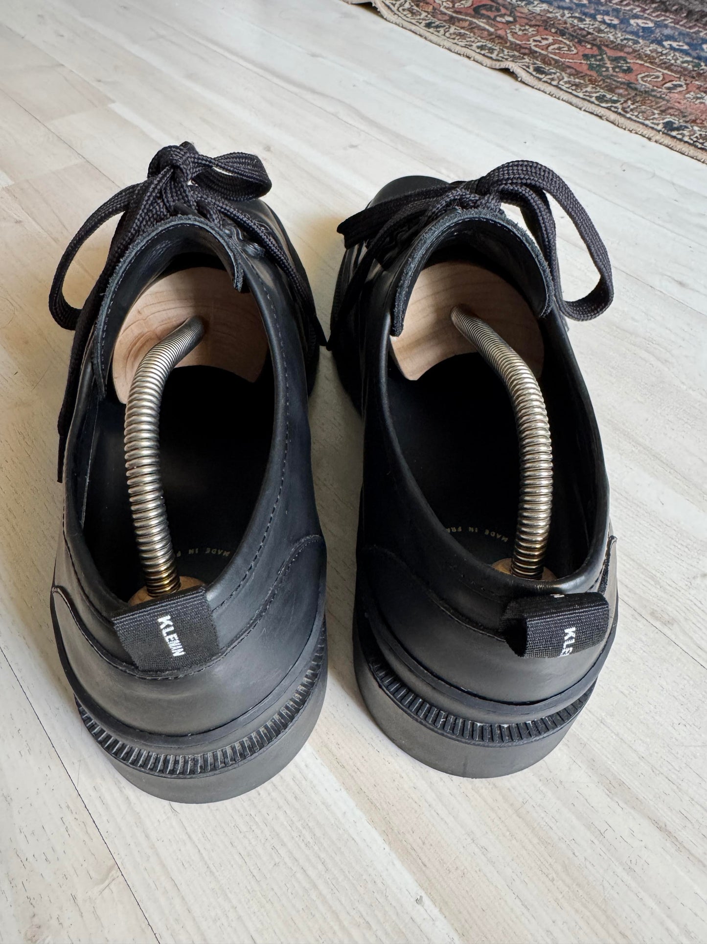 Derbies Courrier en cuir