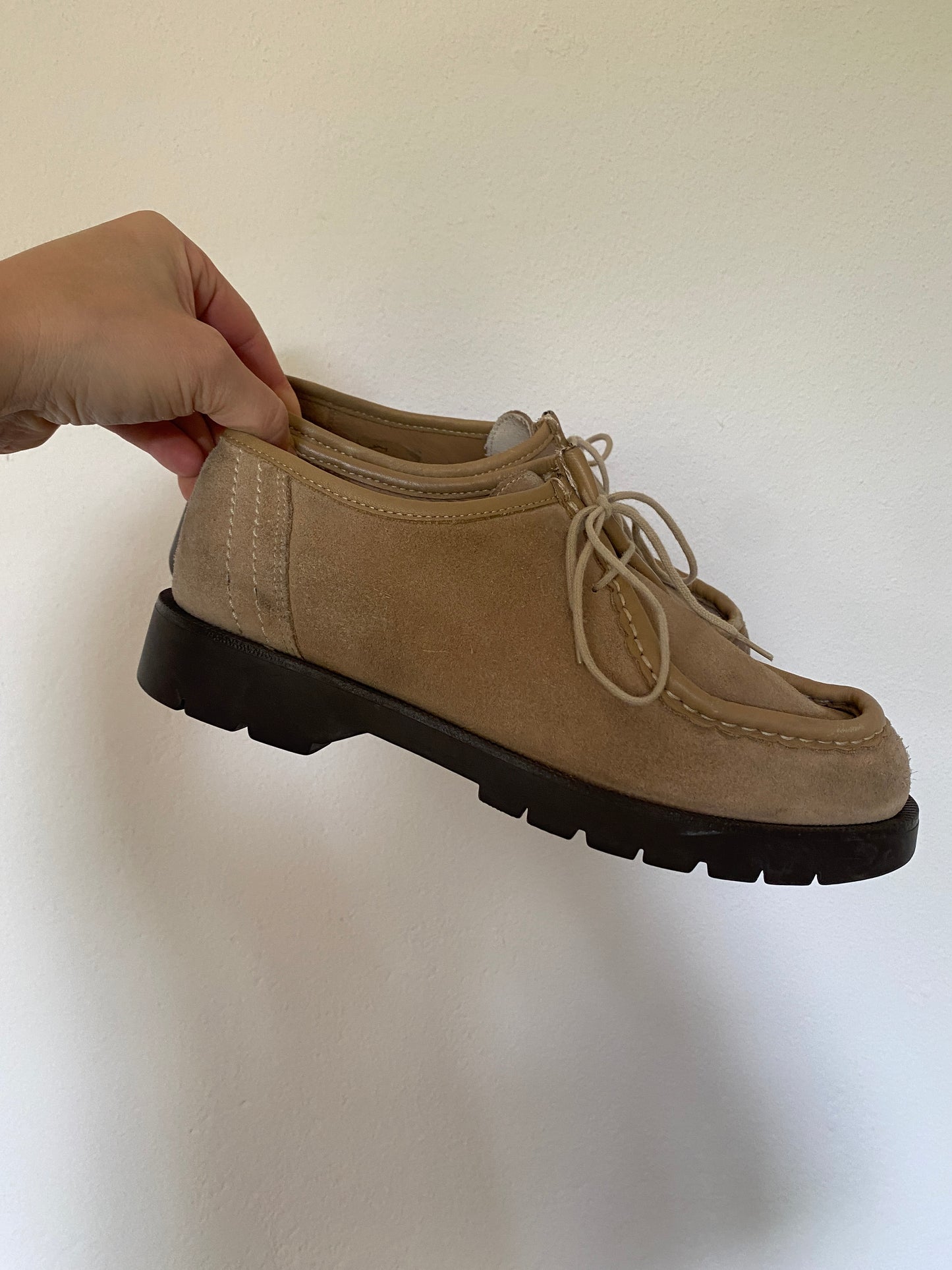 DERBIES-RICHELIEU PADROR V Beige