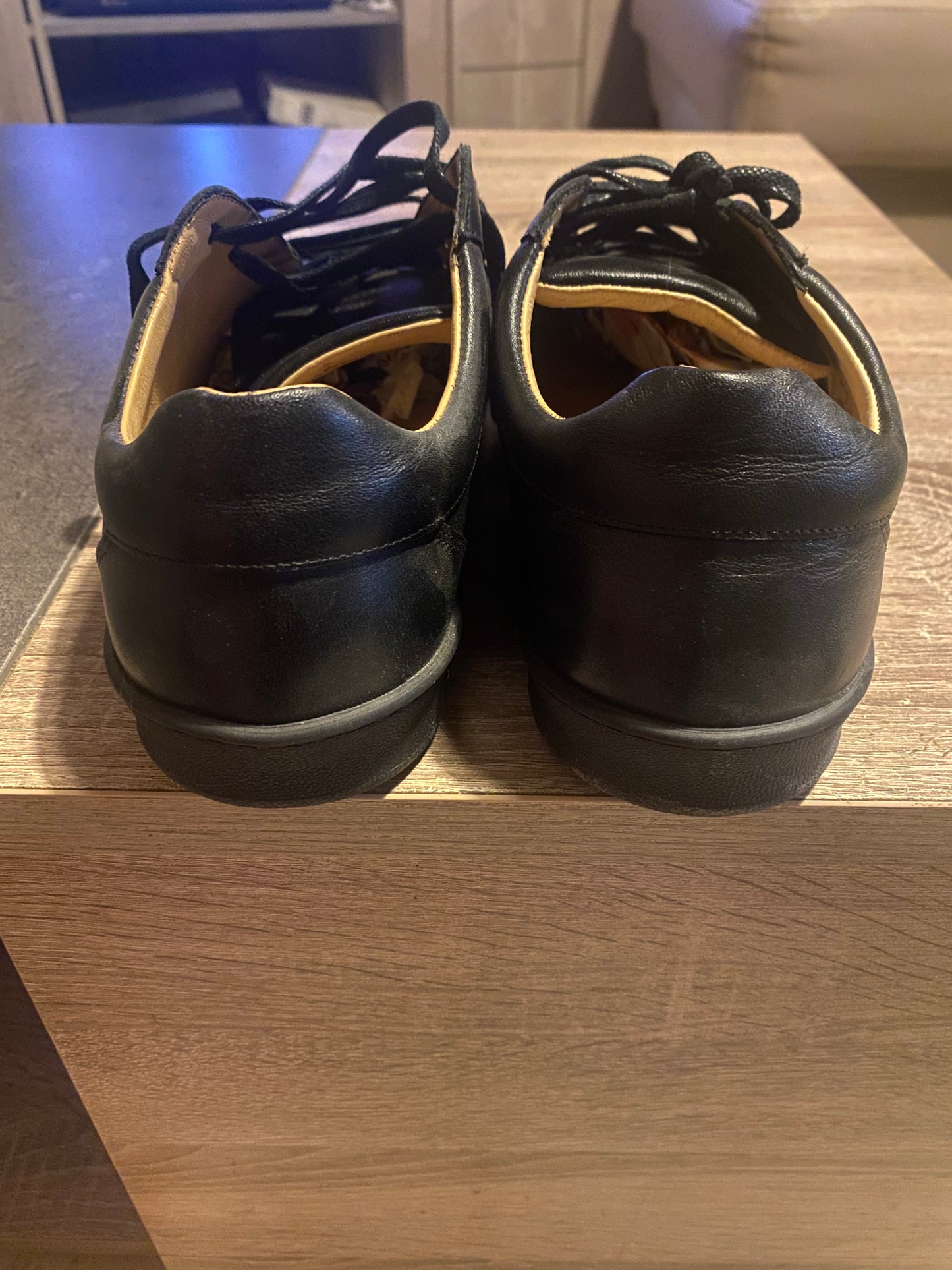 Black sneakers