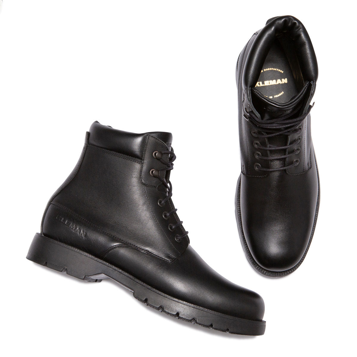 BOOTS-BOTTINE COMBAT NOIR
