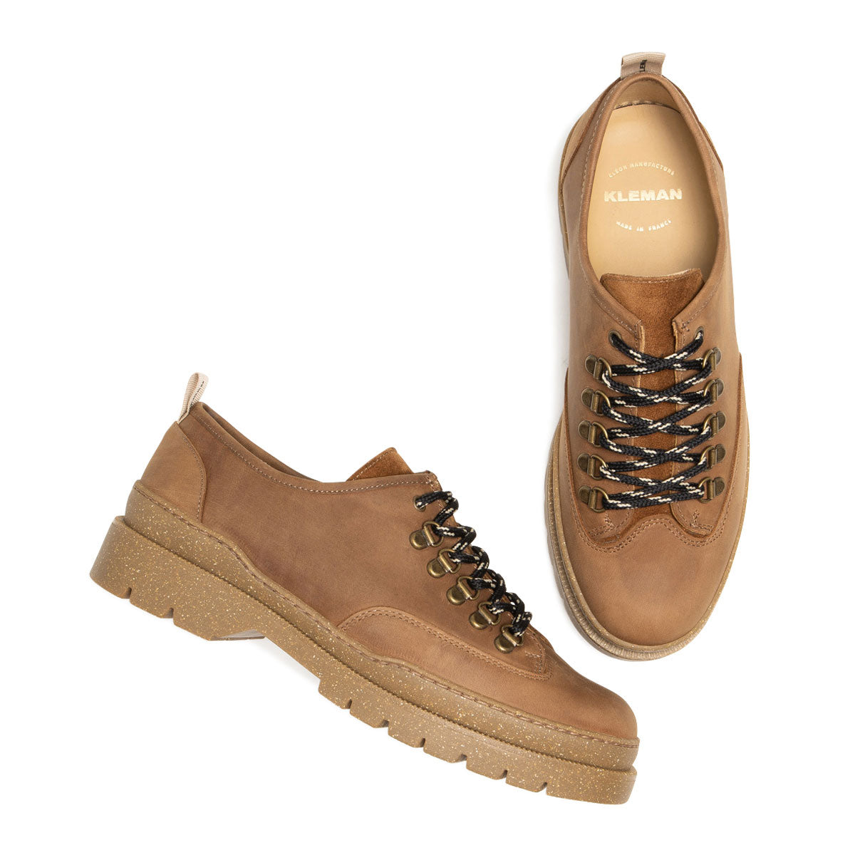 DERBIES-RICHELIEU COURRIER N ORGANIC BROWN