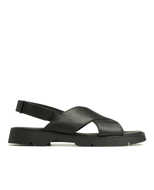 SANDAL-NUPIEDS ILOT OAK BLACK