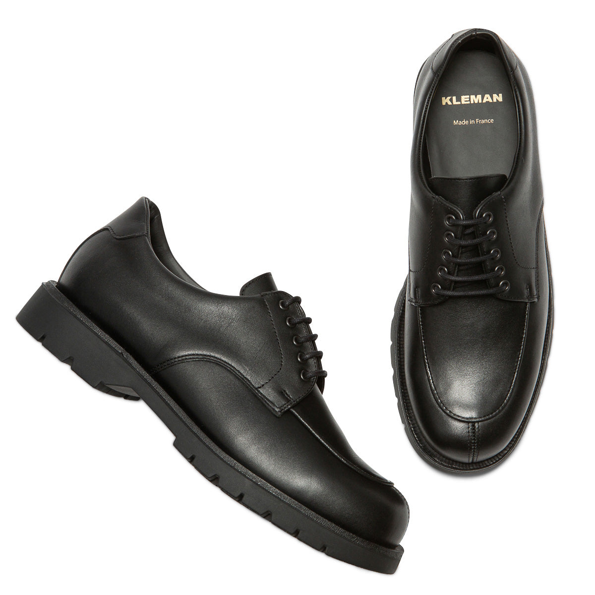 DERBIES-RICHELIEU BLACK OFFICER