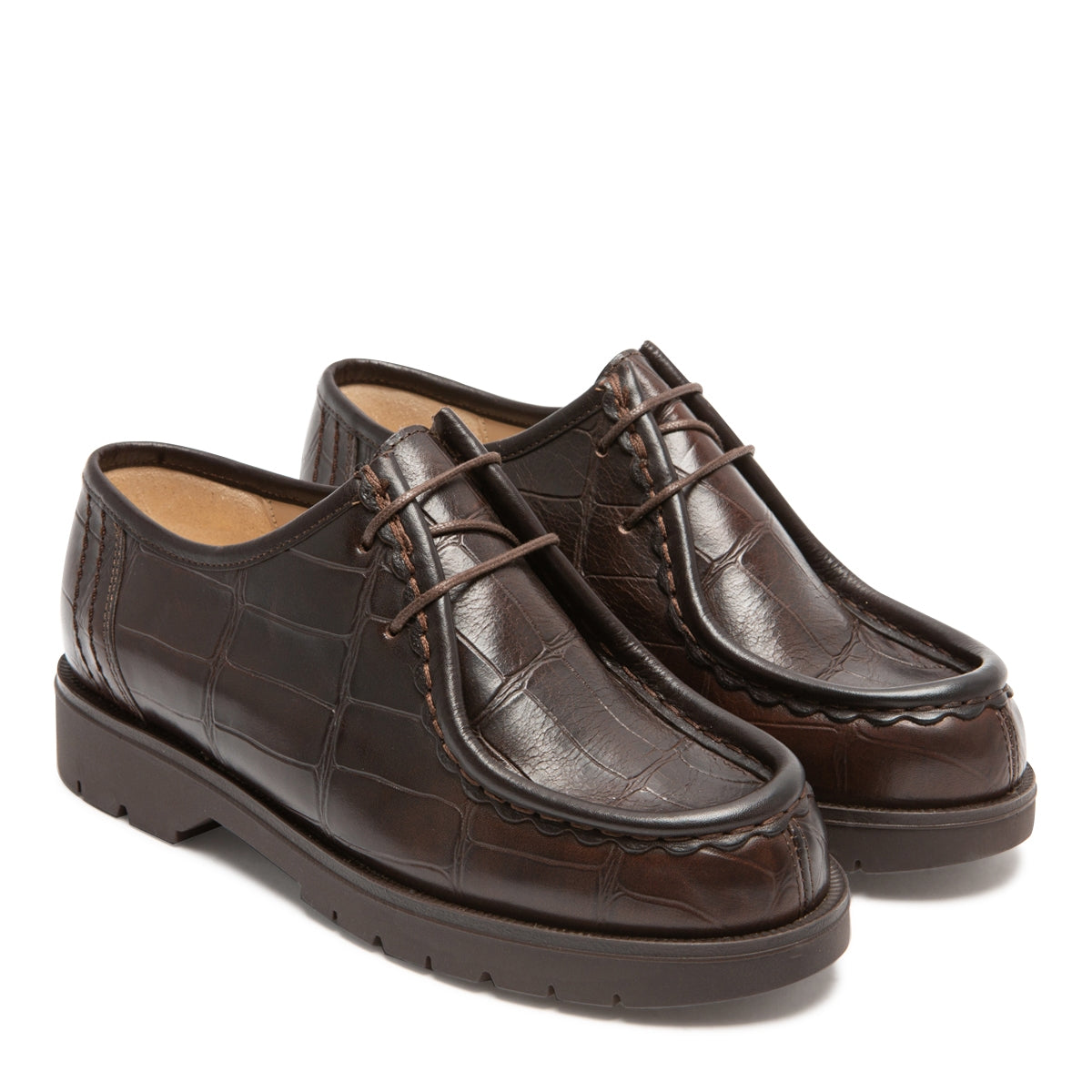PADROR C VGT BROWN DERBIES-RICHELIEU