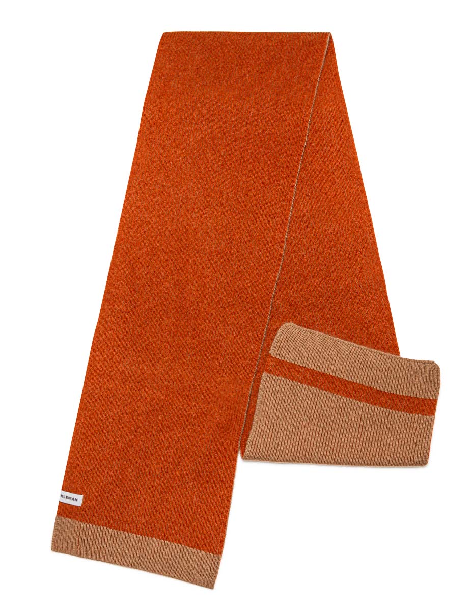 BROWN PANORAMA SCARF