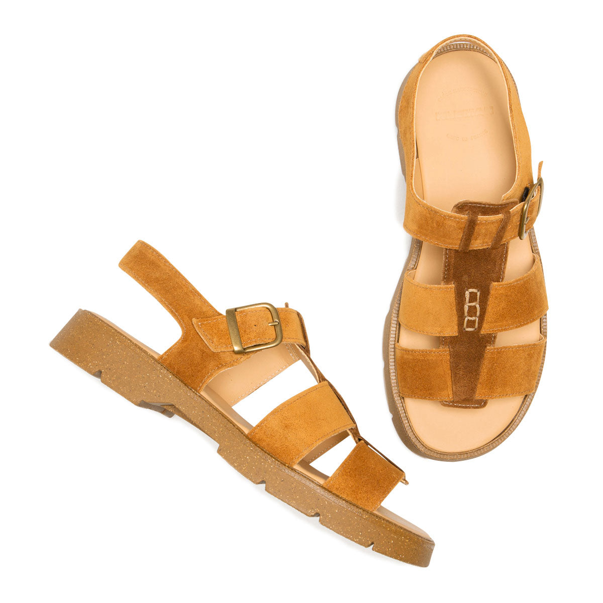 SANDAL-NUPIEDS BALLAST VV BROWN